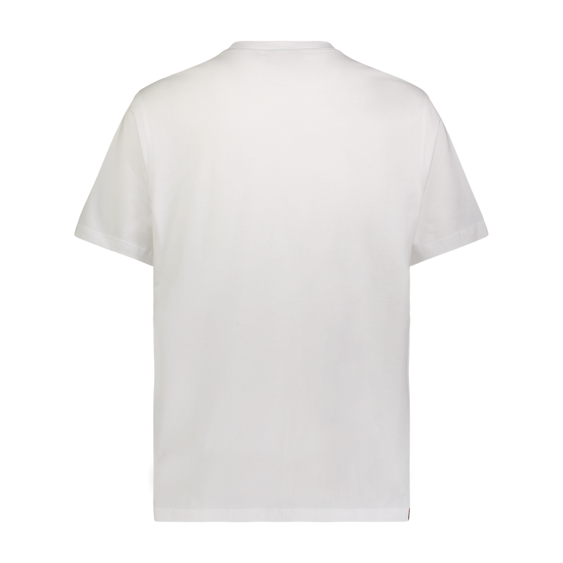 “RED BOX” 8-BIT APPLIQUÉ TEE - Mostly Heard Rarely Seen