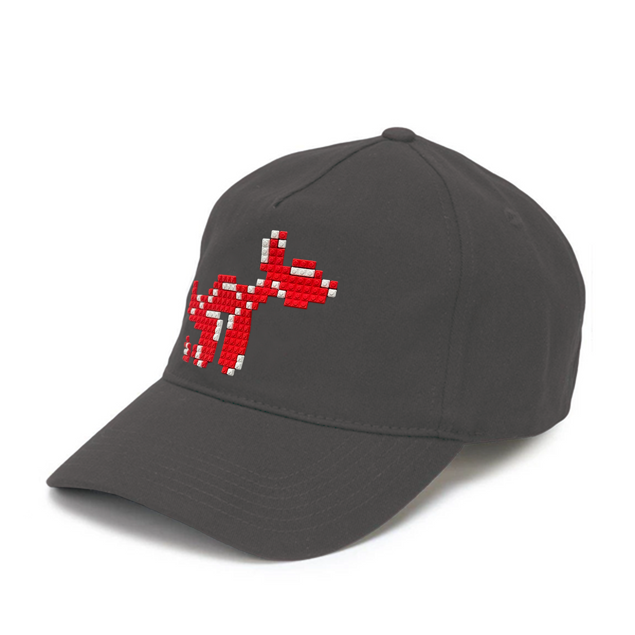 BALLOON BREAK 8-BIT APPLIQUÉ HAT