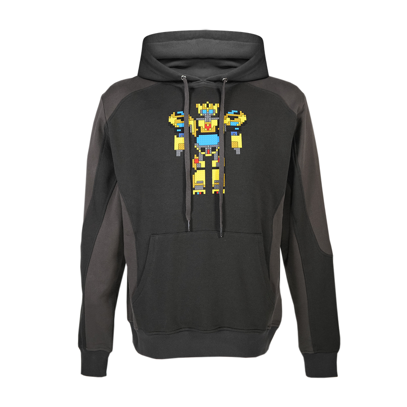 BEE 8-BIT APPLIQUÉ HOODIE