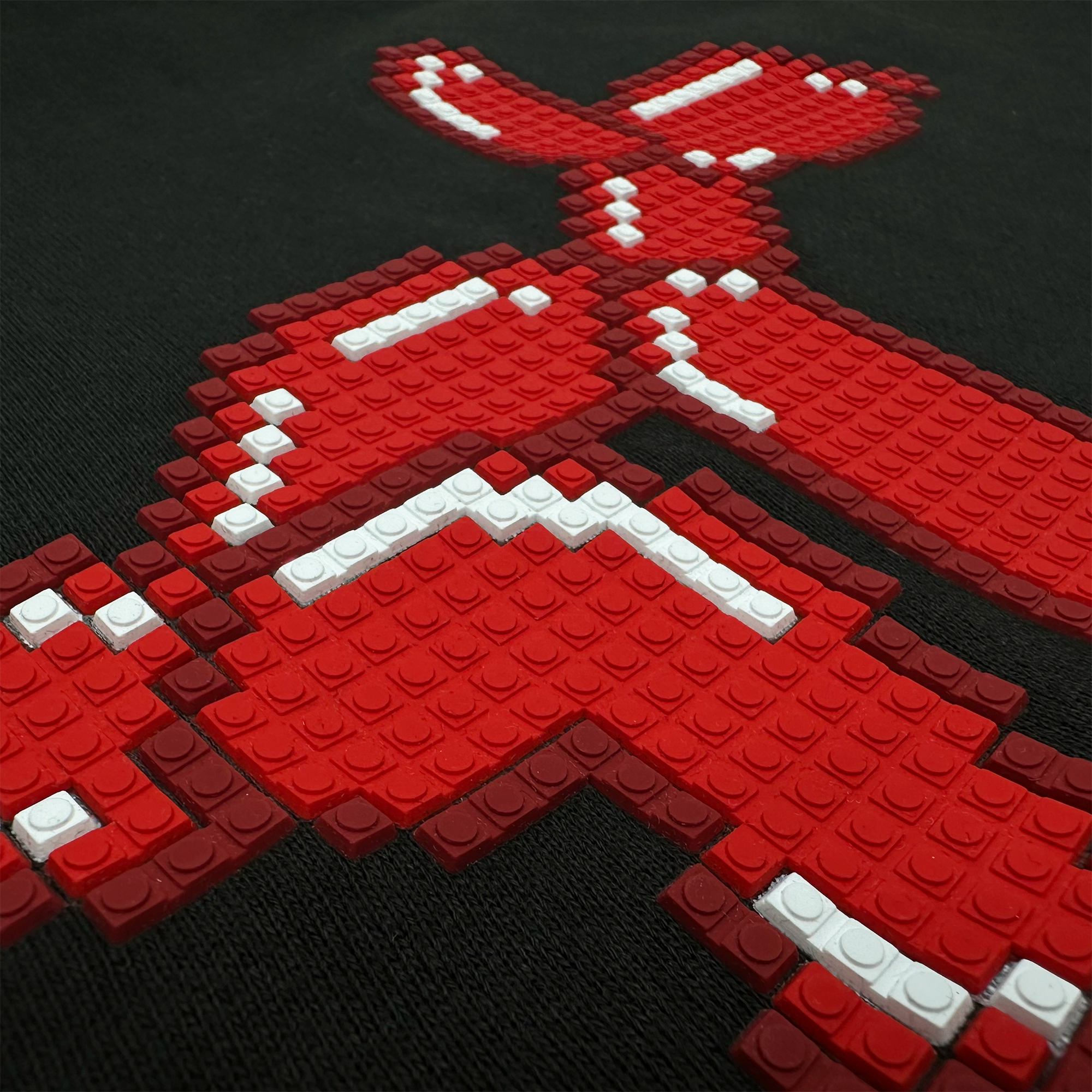 BALLOON BREAK 8-BIT APPLIQUÉ HOODIE