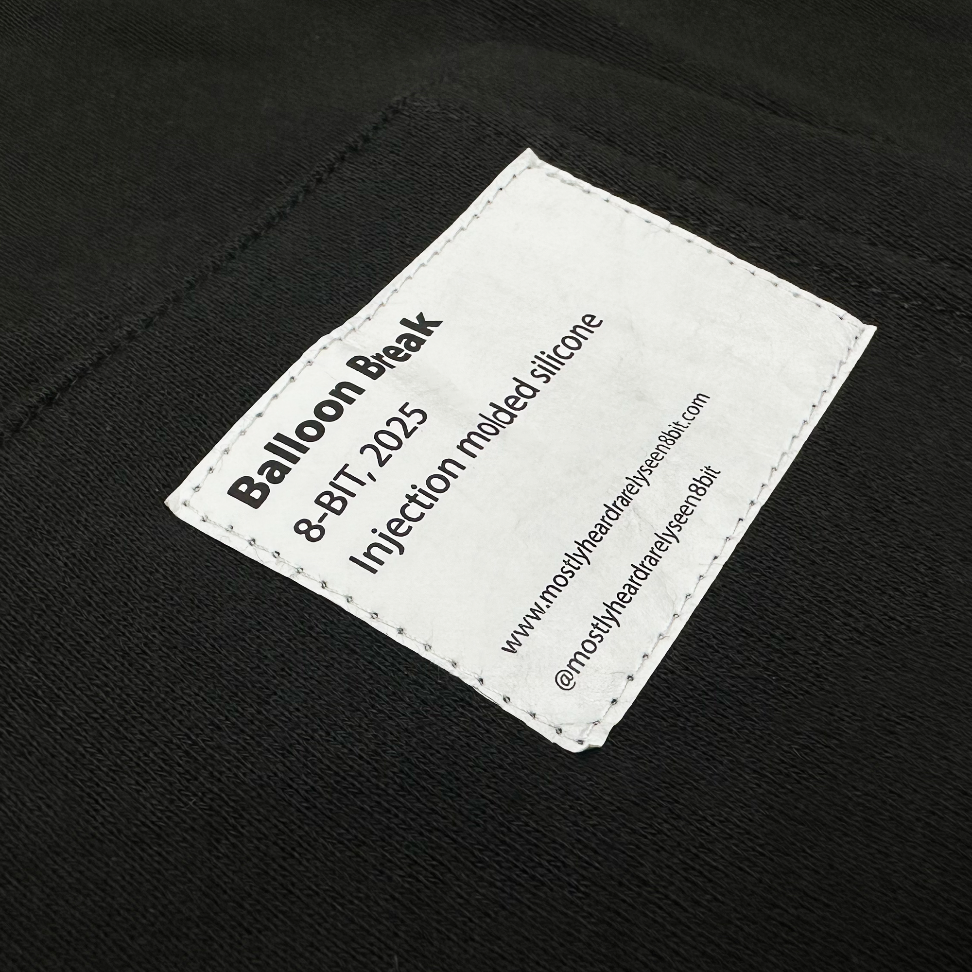 BALLOON BREAK 8-BIT APPLIQUÉ HOODIE