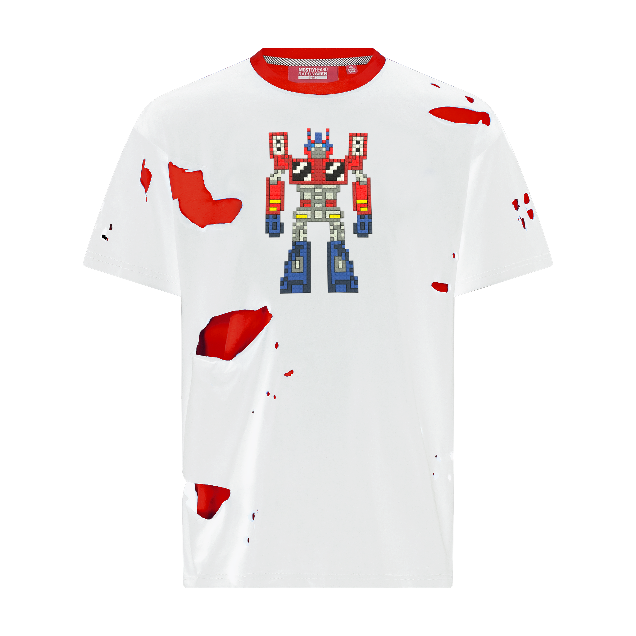 OPTIMUS 8-BIT APPLIQUÉ TEE