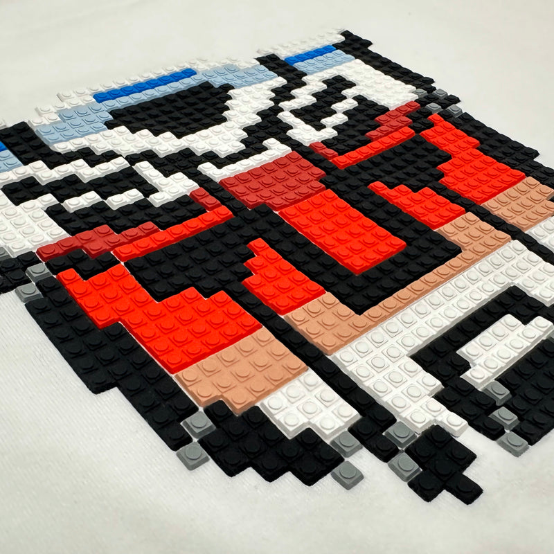 AUTOMOBILE 8-BIT APPLIQUÉ TEE