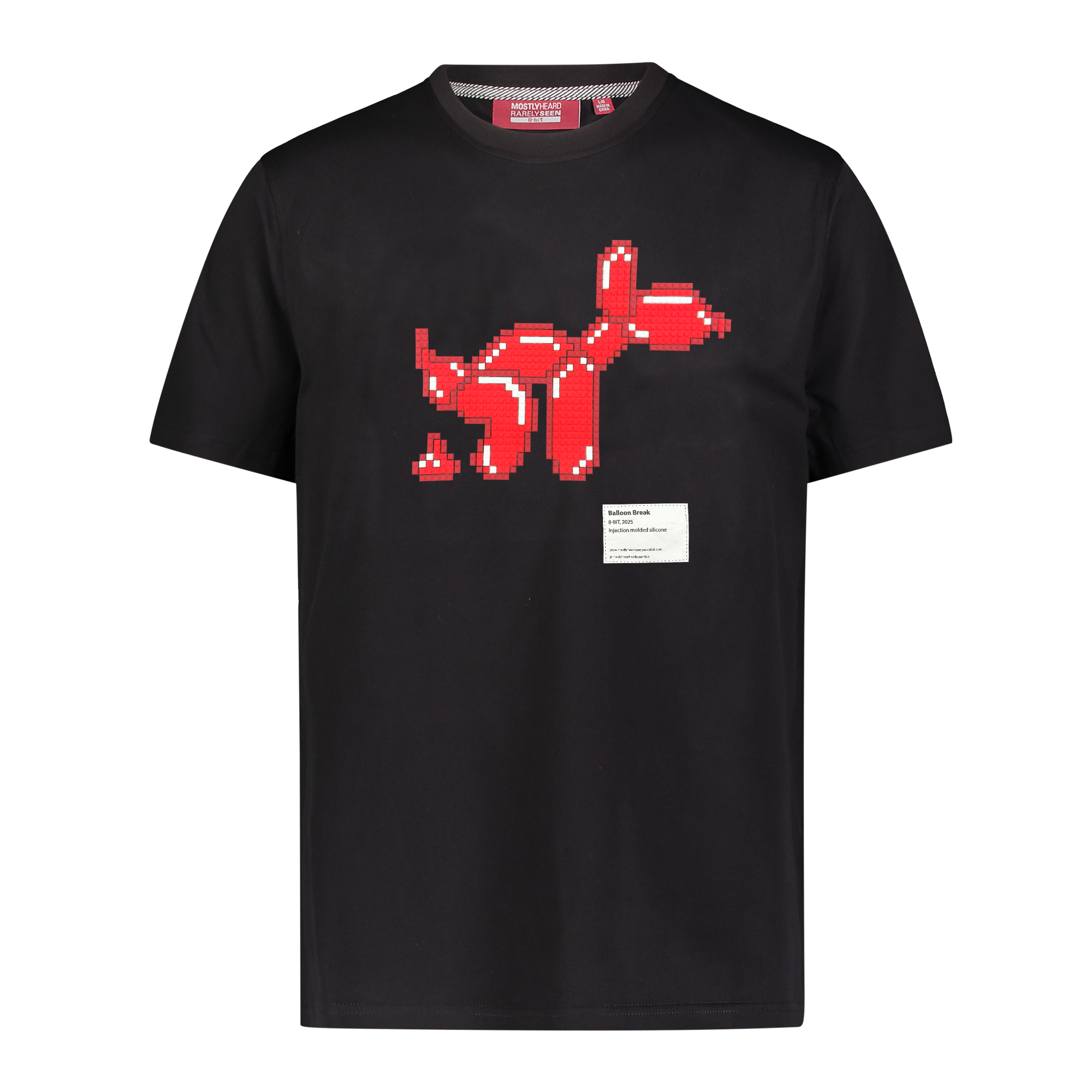 BALLOON BREAK 8-BIT APPLIQUÉ TEE