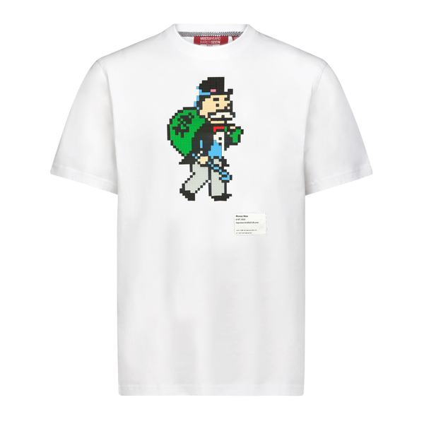 THE MONEY MAN 8-BIT APPLIQUÉ TEE