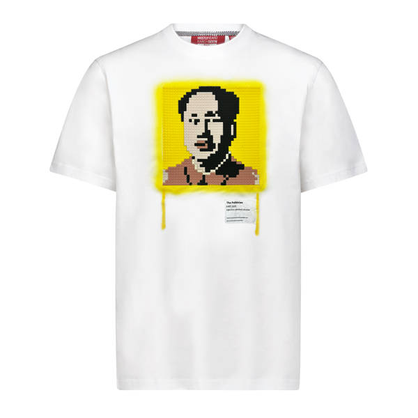 THE POLITICIAN 8-BIT APPLIQUÉ TEE