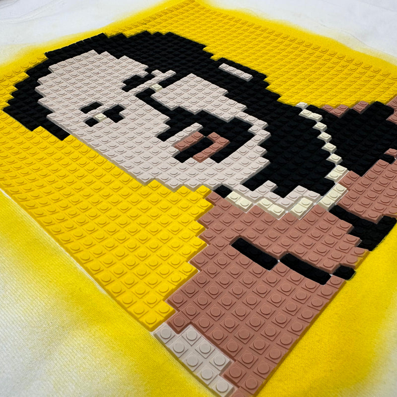 THE POLITICIAN 8-BIT APPLIQUÉ TEE