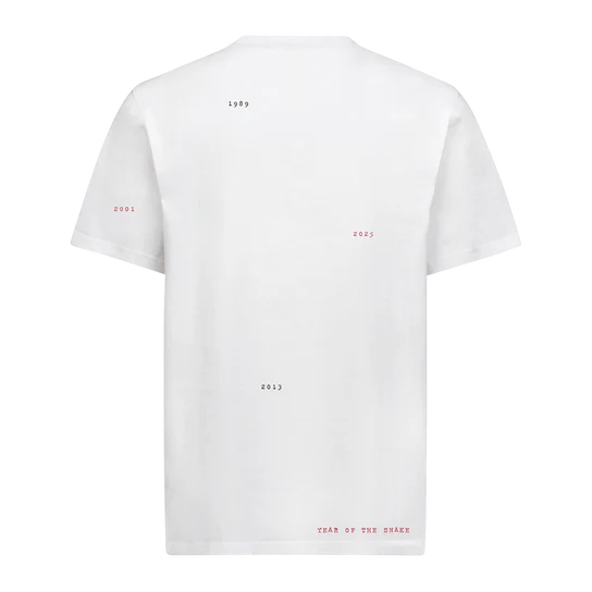 SNAKE YEARS WHITE TEE