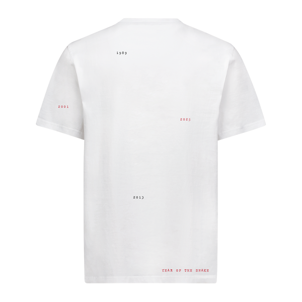 SNAKE YEARS WHITE TEE