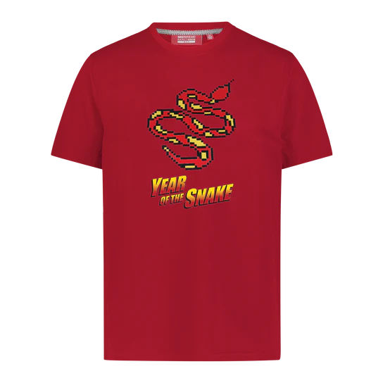 YEAR OF THE SNAKE RED TEE