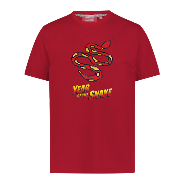 YEAR OF THE SNAKE RED TEE