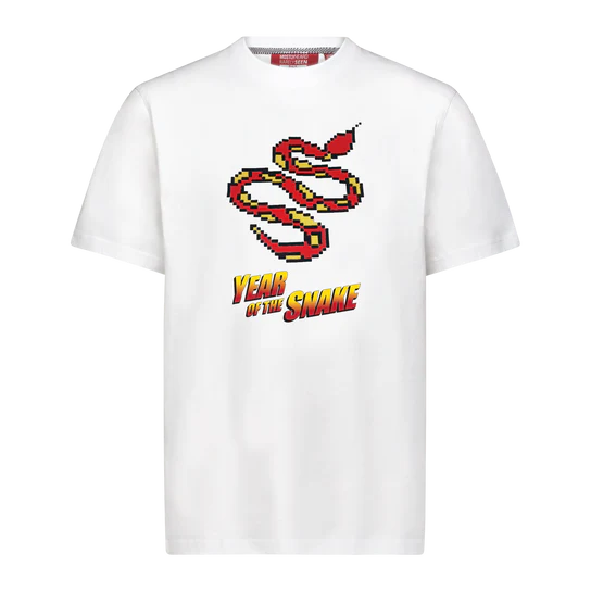 YEAR OF THE SNAKE WHITE TEE