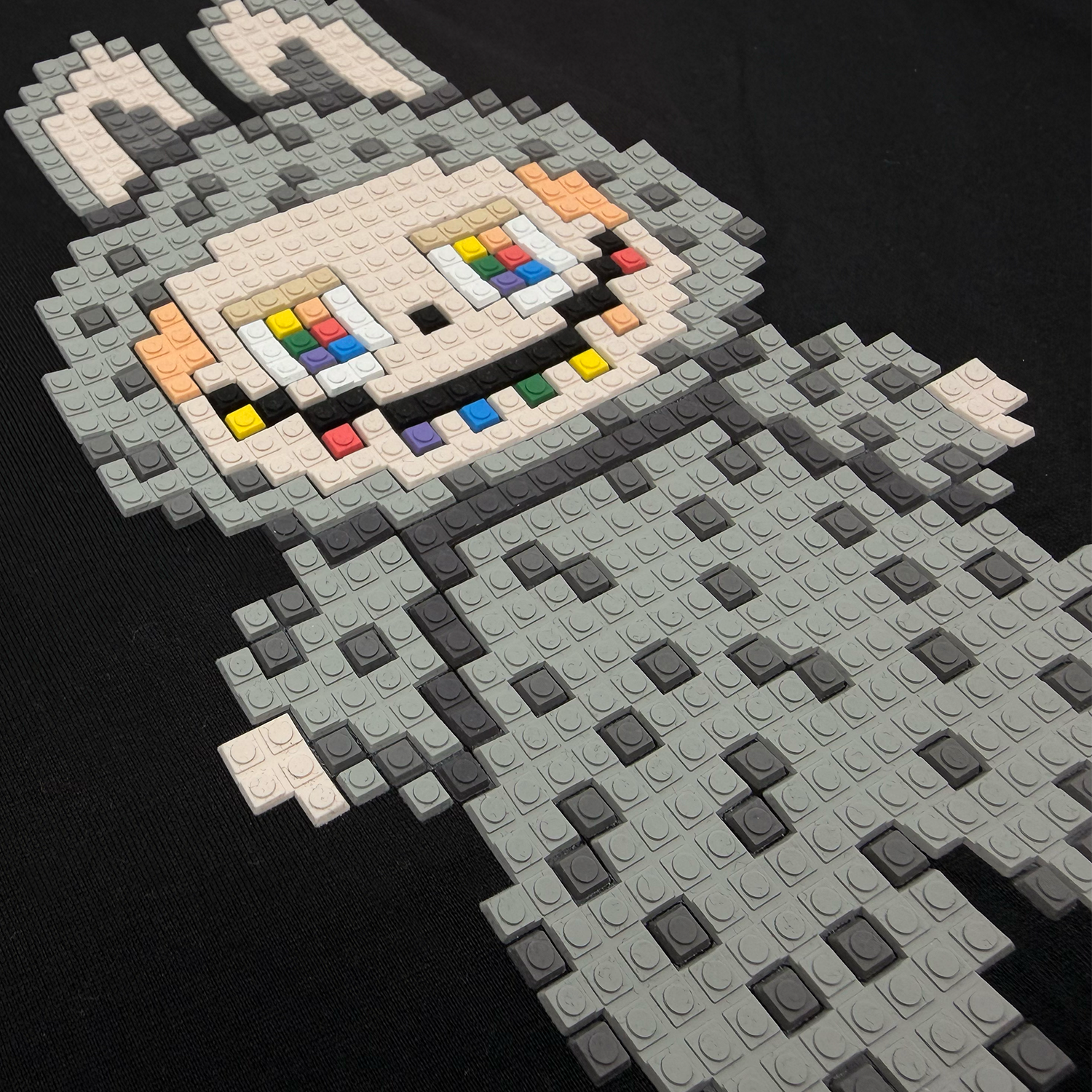 SECRET GREY MONSTER TEE