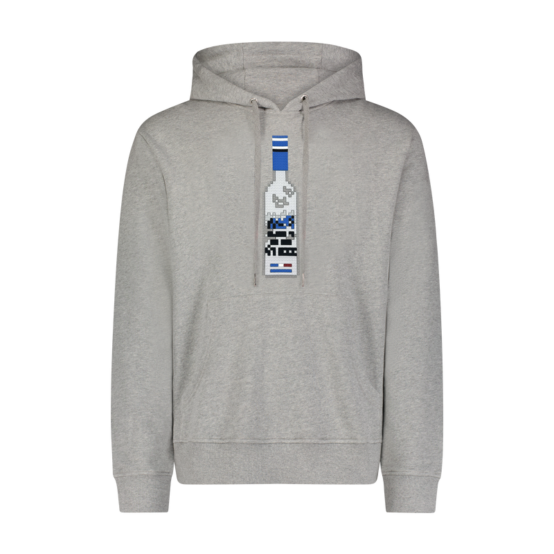GREY BIRD HOODIE