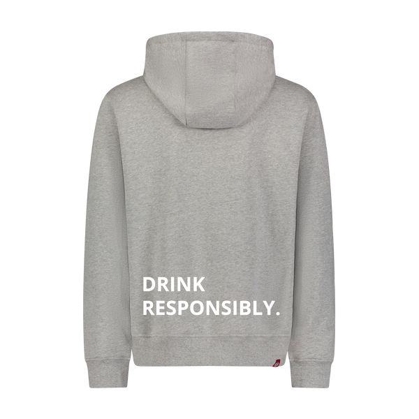 GREY BIRD HOODIE