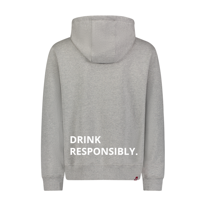 GREY BIRD HOODIE