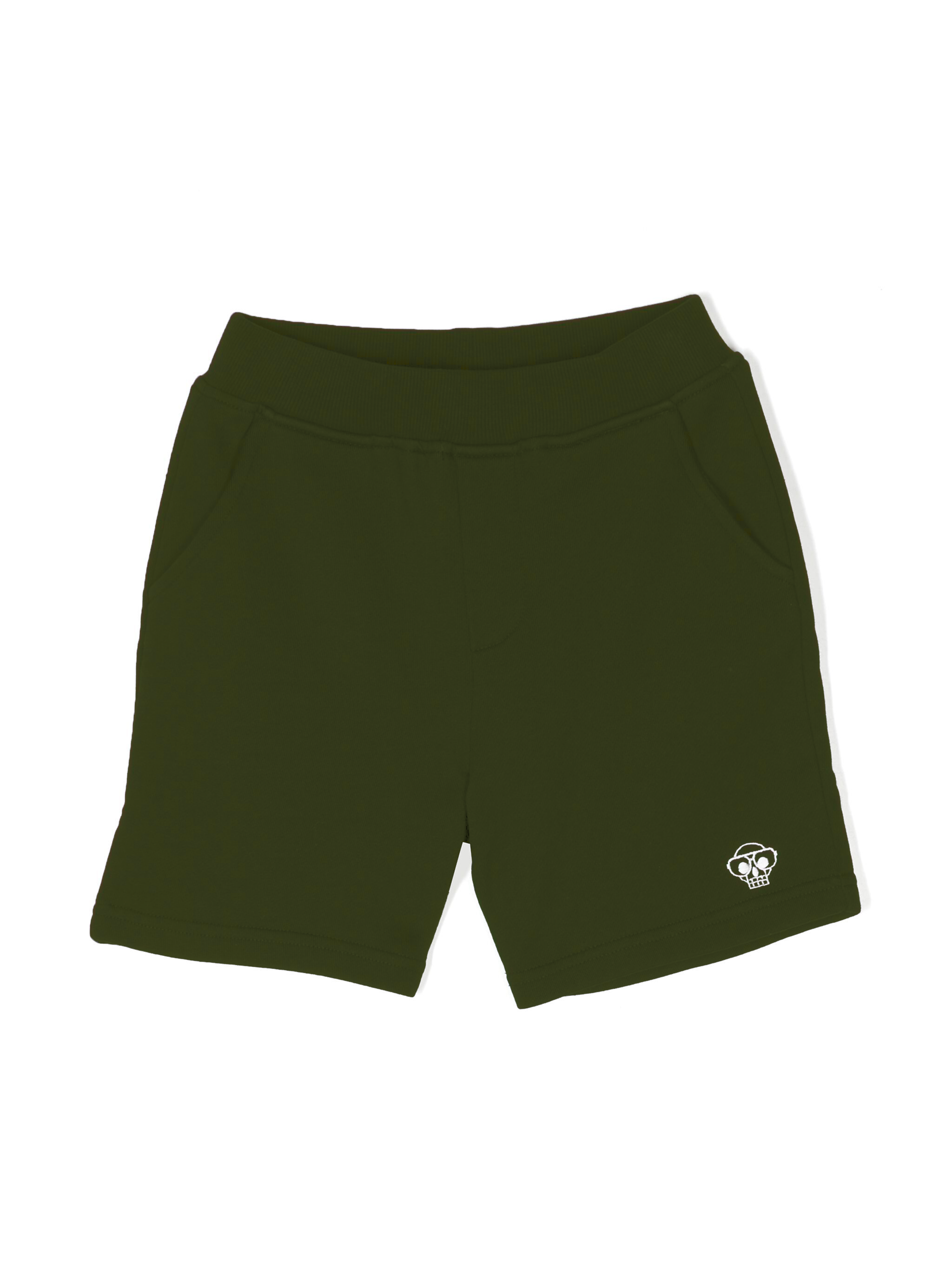 MINI KNIT SHORTS DUSTY GREEN