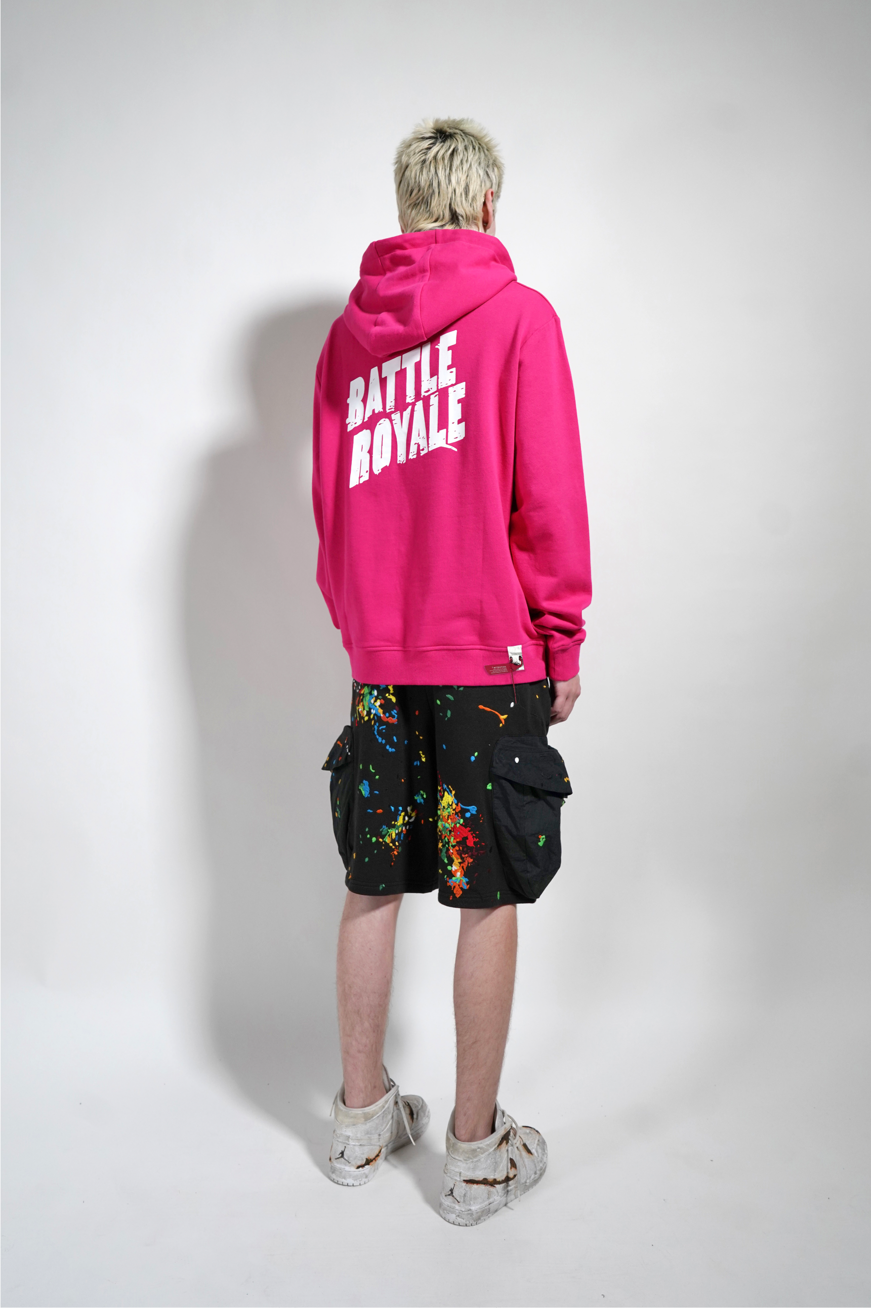 Mostly Heard Rarely Seen 8 bit Battle Royale Hoodie M