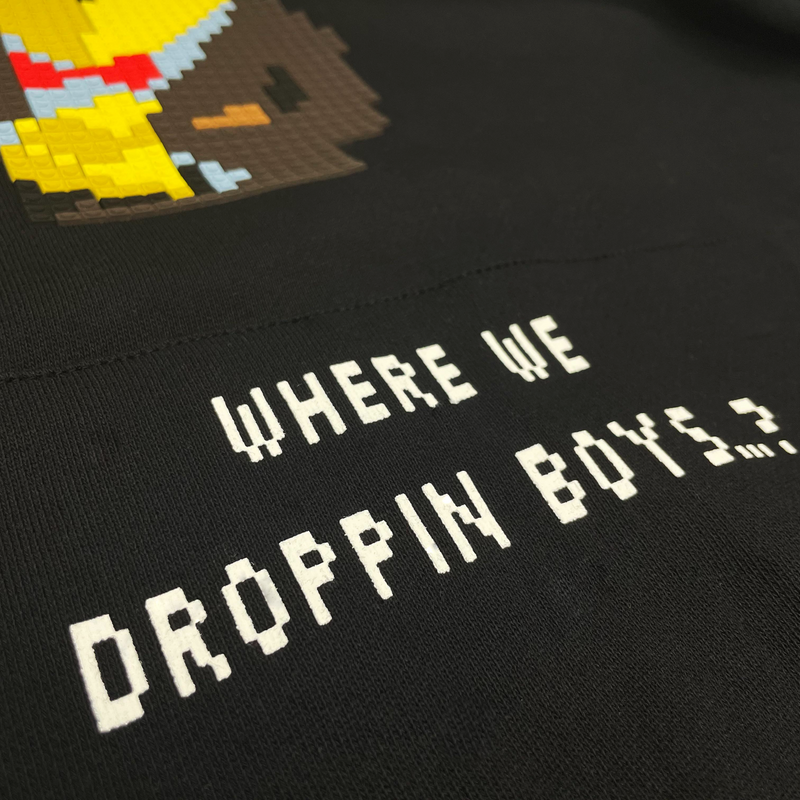 WHERE WE DROPPIN HOODIE