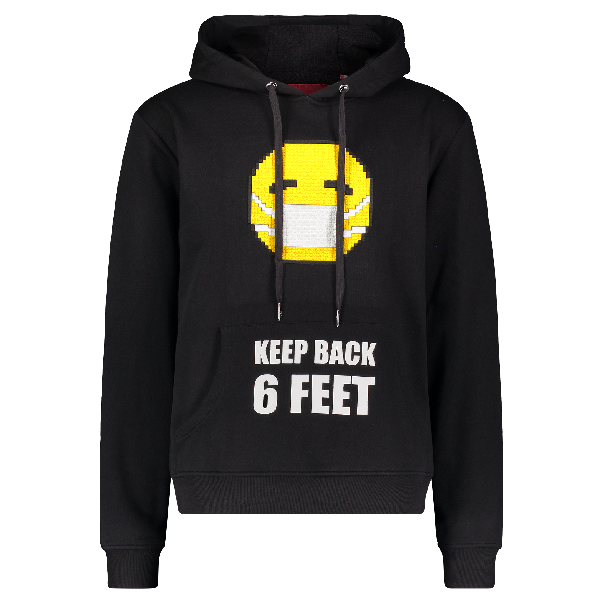 KEEP BACK HOODIE BLACK