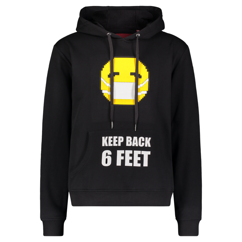 KEEP BACK HOODIE BLACK