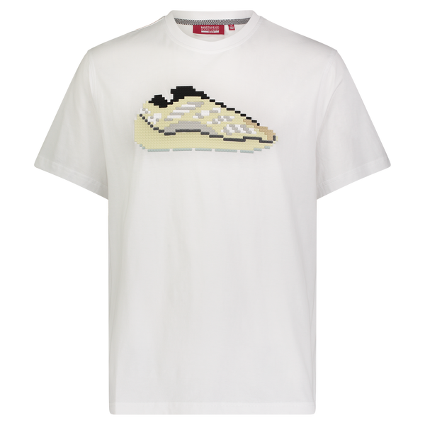 MINI ME MINI YAY SNEAKER TEE WHITE 8-BIT