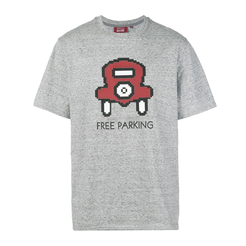 WAGON TEE HEATHER GREY